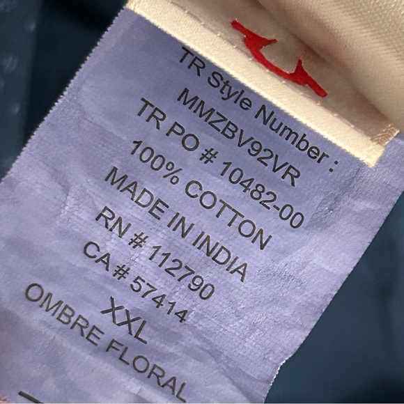 💕 True religion Men's Blue Shirt XXL - Picture 10 of 11